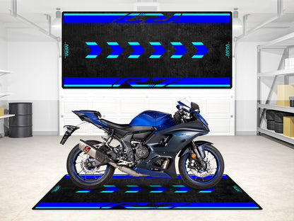 Designed Pit Mat for Yamaha R7 Motorcycle - MM7113 - Howling Moto