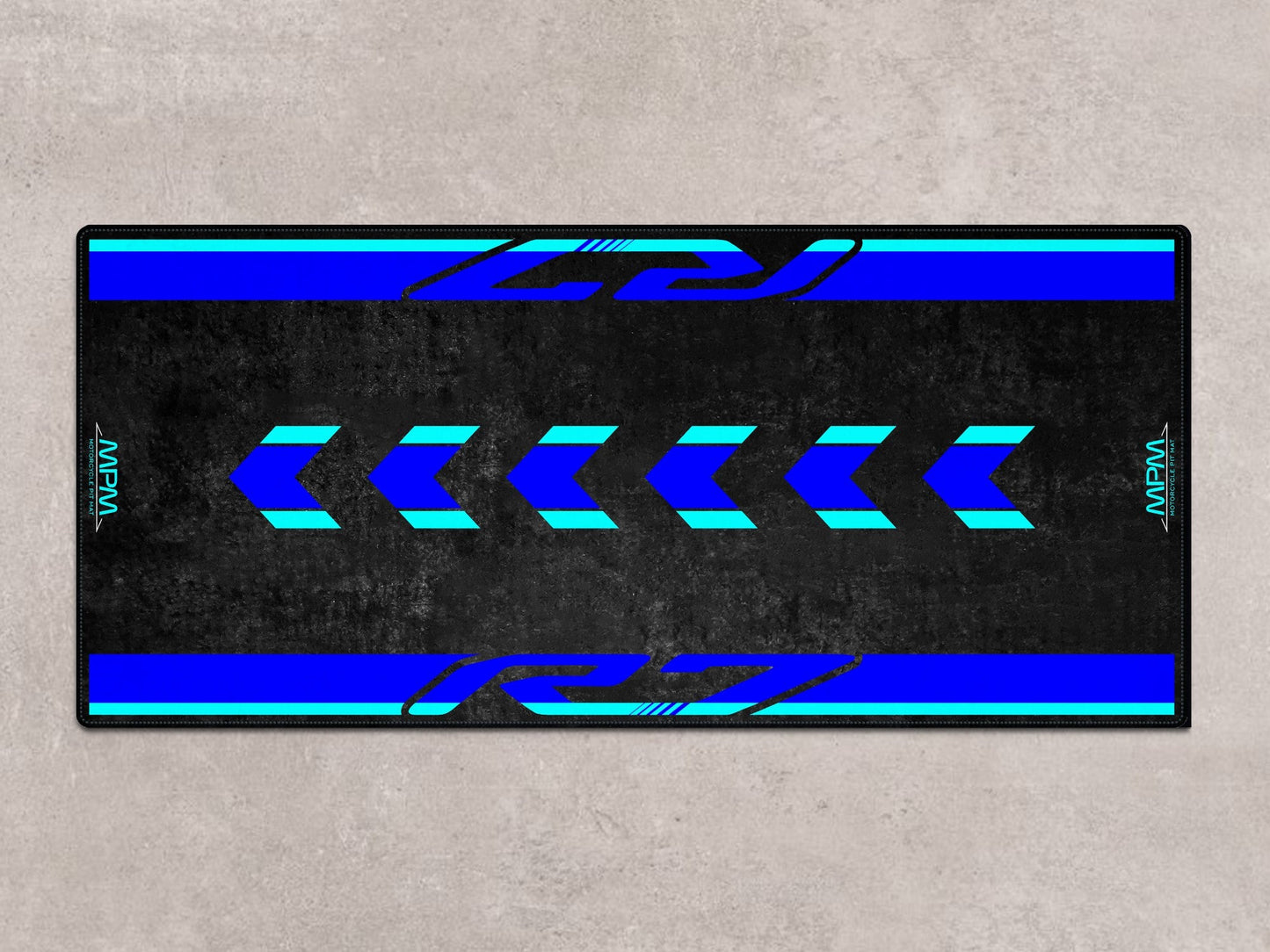 Designed Pit Mat for Yamaha R7 Motorcycle - MM7113 - Howling Moto