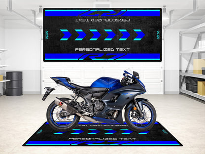 Designed Pit Mat for Yamaha R7 Motorcycle - MM7113 - Howling Moto