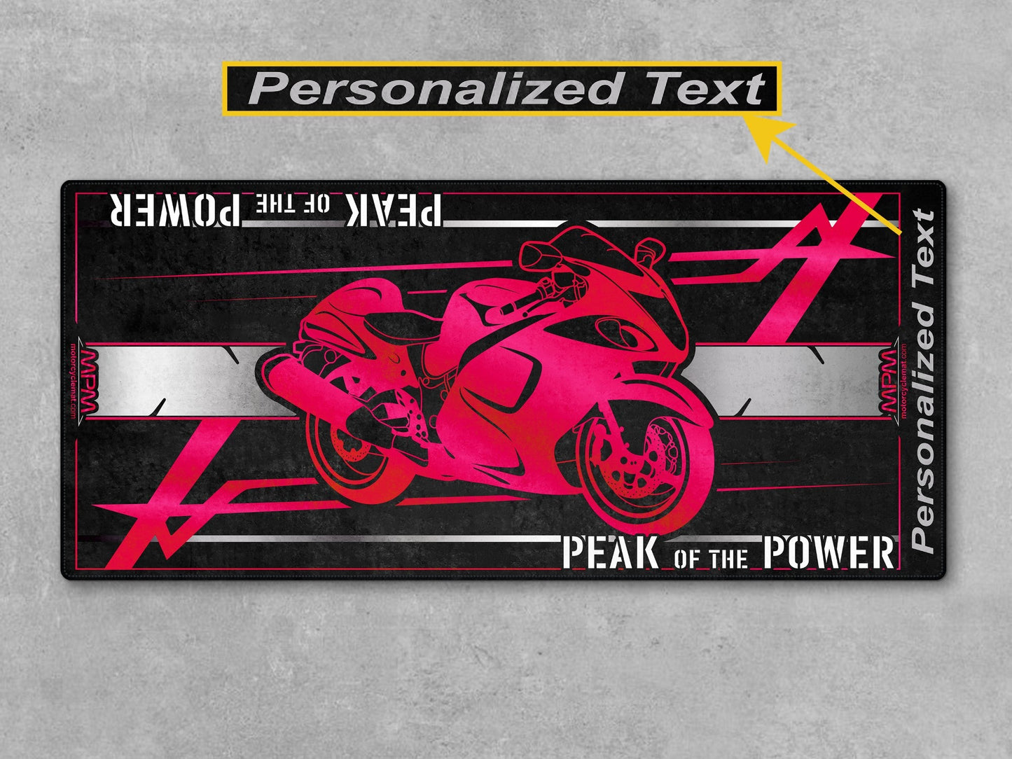 MPM Motorcycle Mat for Suzuki Hayabusa - U101 - Howling Moto