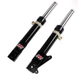 NCY Front Forks, Titanium - Black - Howling Moto