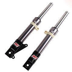 NCY Front Forks, Titanium - Black - Howling Moto
