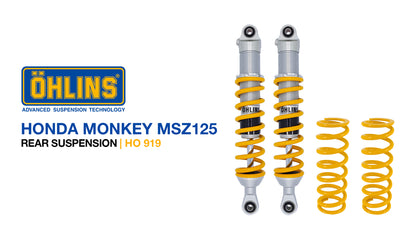 OHLINS HO919 SHOCKS FOR HONDA MONKEY - Howling Moto