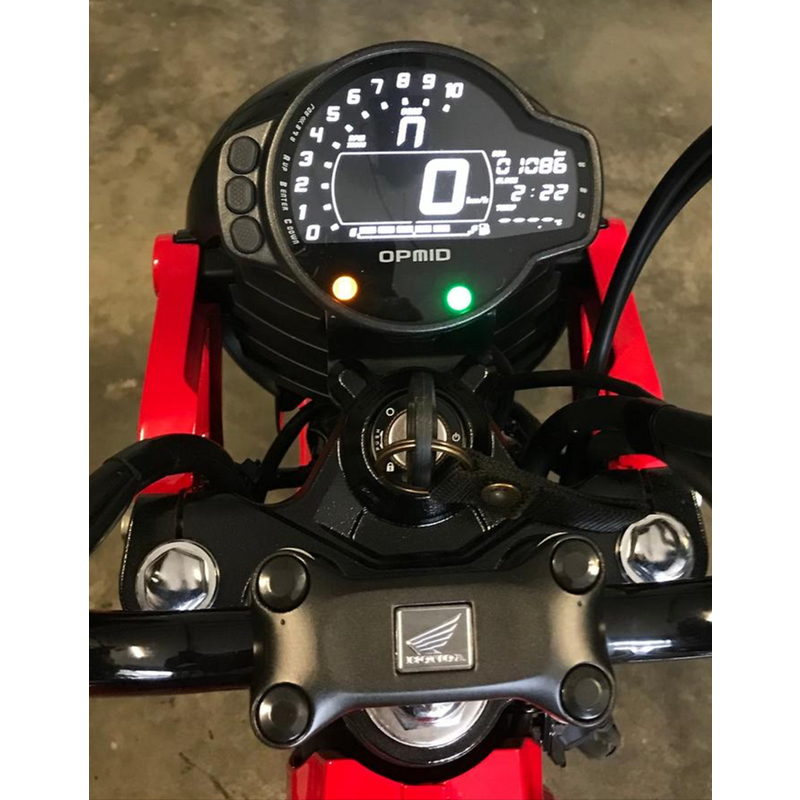OPMID Multi Meter DASH (Plug-n-Play) Honda Monkey 125 - Howling Moto