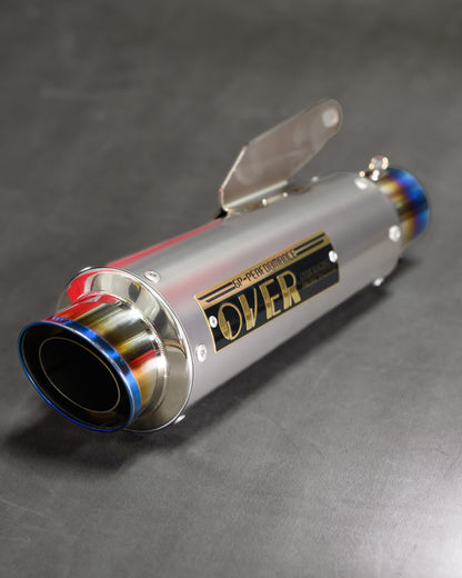 OVER RACING GP-PERFORMANCE RS-R FULL TITANIUM FULL EXHAUST - 2022+ HONDA GROM - Howling Moto