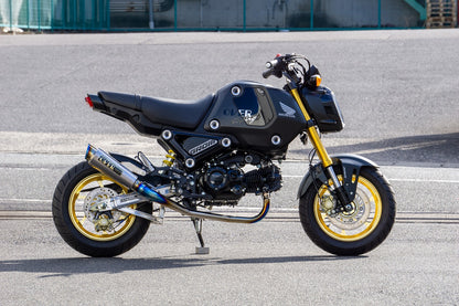 OVER RACING GP-PERFORMANCE RS-R FULL TITANIUM FULL EXHAUST - 2022+ HONDA GROM - Howling Moto