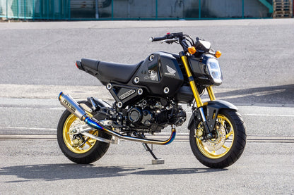 OVER RACING GP-PERFORMANCE RS-R FULL TITANIUM FULL EXHAUST - 2022+ HONDA GROM - Howling Moto