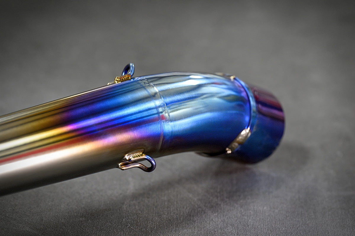 OVER RACING TT-FORMULA FULL TITANIUM UP EXHAUST - HONDA MONKEY - Howling Moto