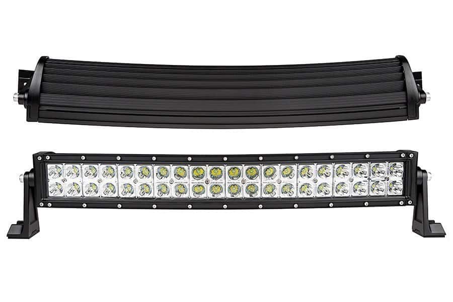 Nightcrawler 20 in CURVED OFF ROAD LED LIGHT BAR 120W CREE FLOOD/SPOT COMBO - Howling Moto