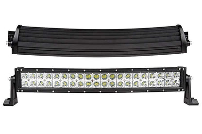 Nightcrawler 20 in CURVED OFF ROAD LED LIGHT BAR 120W CREE FLOOD/SPOT COMBO - Howling Moto