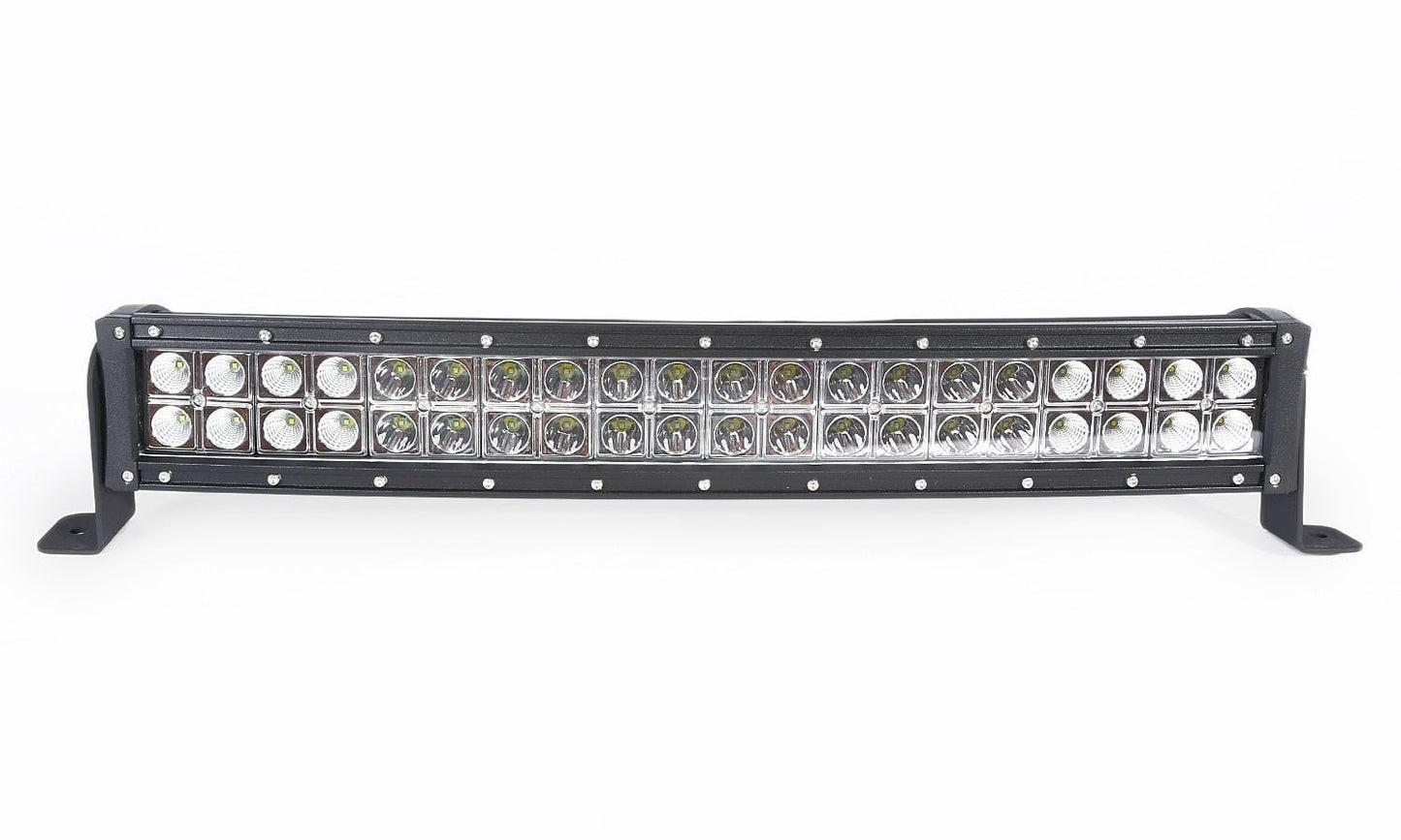 Nightcrawler 20 in CURVED OFF ROAD LED LIGHT BAR 120W CREE FLOOD/SPOT COMBO - Howling Moto