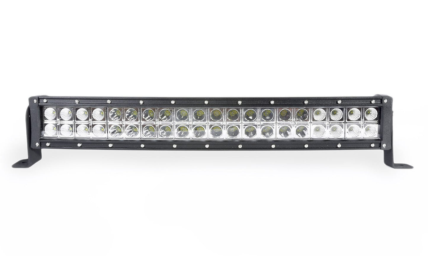 Nightcrawler 20 in CURVED OFF ROAD LED LIGHT BAR 120W CREE FLOOD/SPOT COMBO - Howling Moto