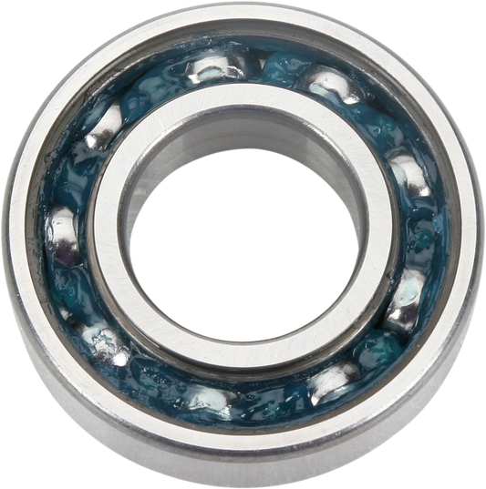 Parts Unlimited 6205RS single bearing, 25x52x15mm, showing the metal bearing with smooth surface and internal race for reliable performance.