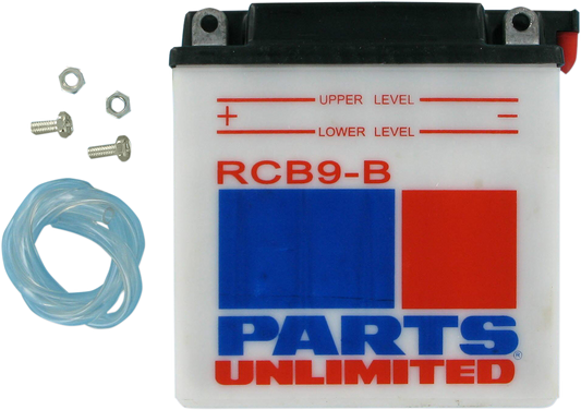 PARTS UNLIMITED, Parts Unlimited Heavy-Duty Battery YB9-B CB9-B for High Performance Power