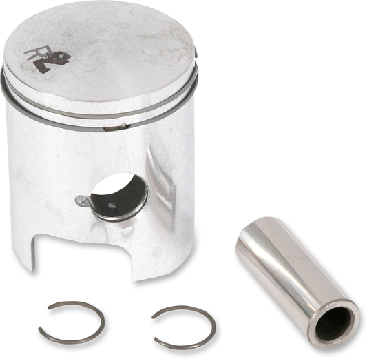 Parts Unlimited John Deere piston assembly with 58mm diameter, showing the metal piston and connecting components.