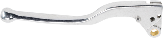 Parts Unlimited polished replacement brake lever for motorcycles, shown in a close-up image highlighting its sleek finish and design.