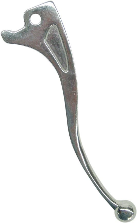 Parts Unlimited polished replacement brake lever for motorcycles, model 5LP-83922-00, featuring a sleek, durable design.