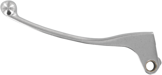 Replacement clutch lever for motorcycles, PARTS UNLIMITED L99-52032, shown in black with ergonomic grip design.
