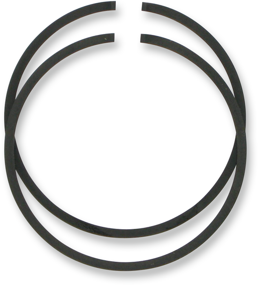 Parts Unlimited Ring Set R09-685 for piston replacement, showing multiple engine rings on a clean surface.