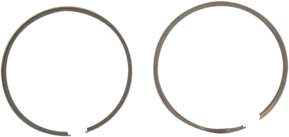 Parts Unlimited ring set R09-7411 for piston replacement showing metal piston rings on a white background.