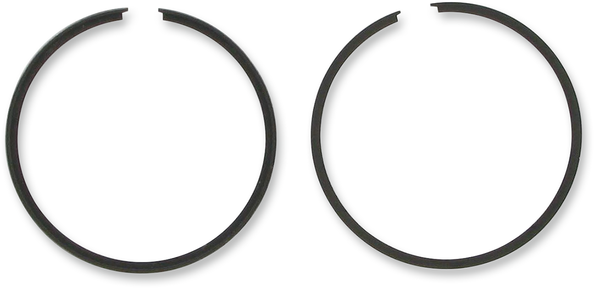 Parts Unlimited ring set R09-7514 for piston replacement, showing metal piston rings in a close-up image.