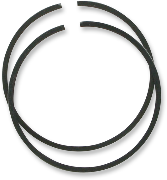 PARTS UNLIMITED ring set R09-8062 for piston replacement, showing metal piston rings on a plain background.