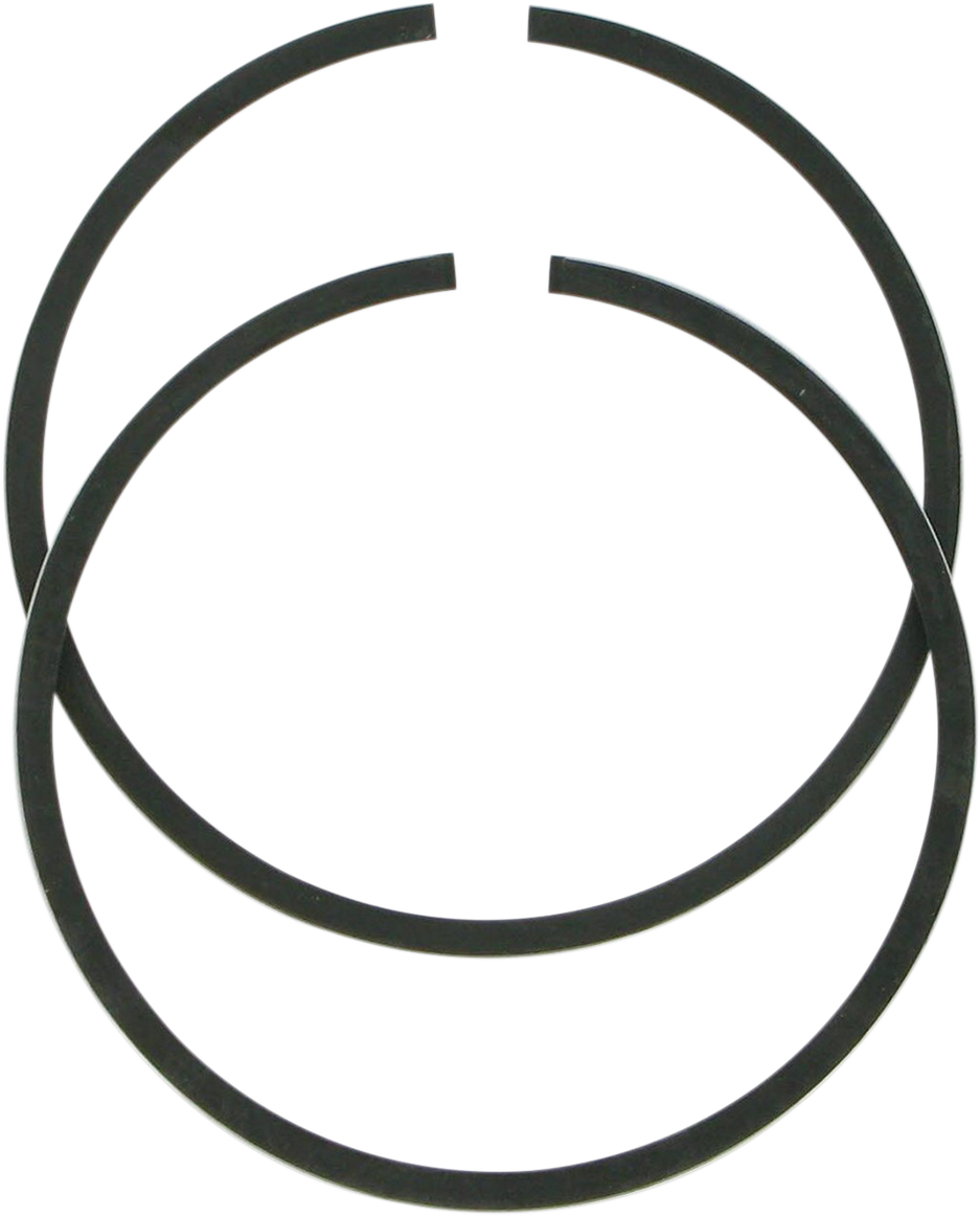 Parts Unlimited ring set R09-8102 for piston replacement, showing metal piston rings in a close-up image.