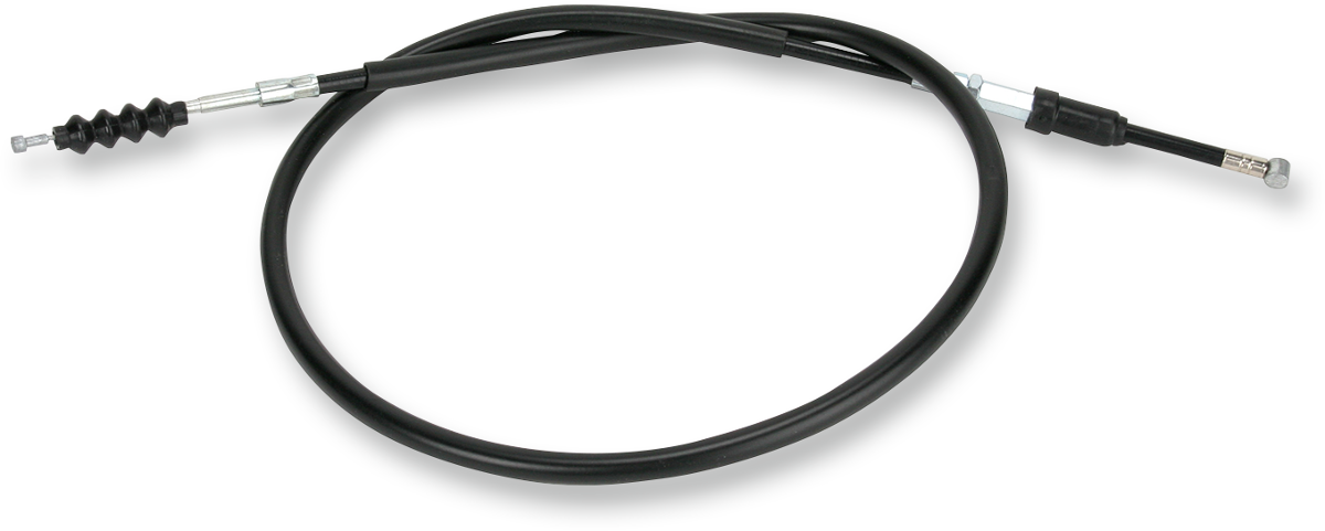 Parts Unlimited vinyl clutch cable for Honda, model 22870-KFO-000, with durable black vinyl coating and metal connectors.