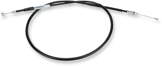 Parts Unlimited vinyl clutch cable for Honda, with black protective coating and metal fittings, designed for reliable clutch operation.