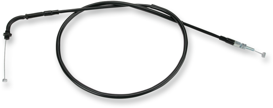 Parts Unlimited vinyl-covered throttle cable for 1973-1983 Kawasaki Z/KZ motorcycles, part #54012-087B, shown in the image.