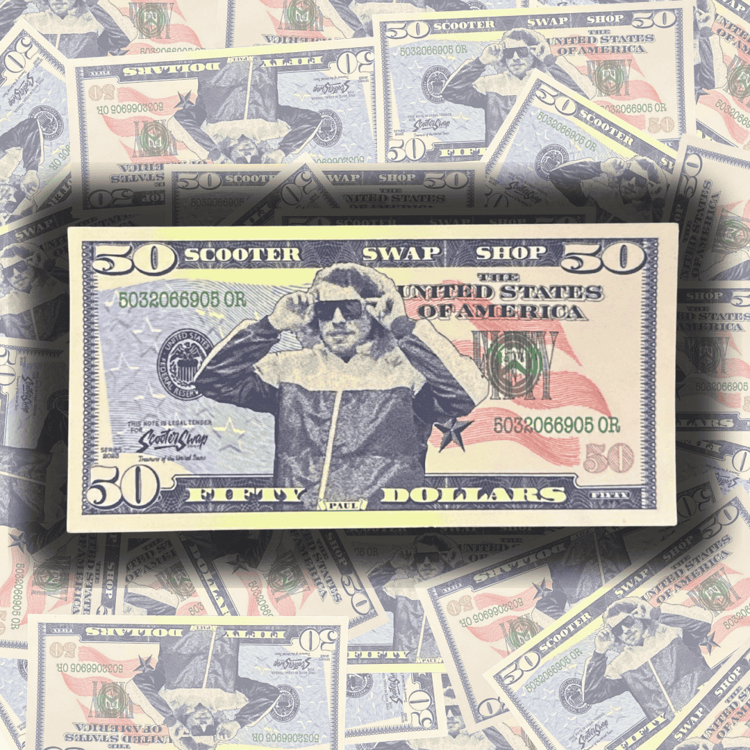 Paul Fiddy-Bill Sticker (Holo or Matte) - Howling Moto
