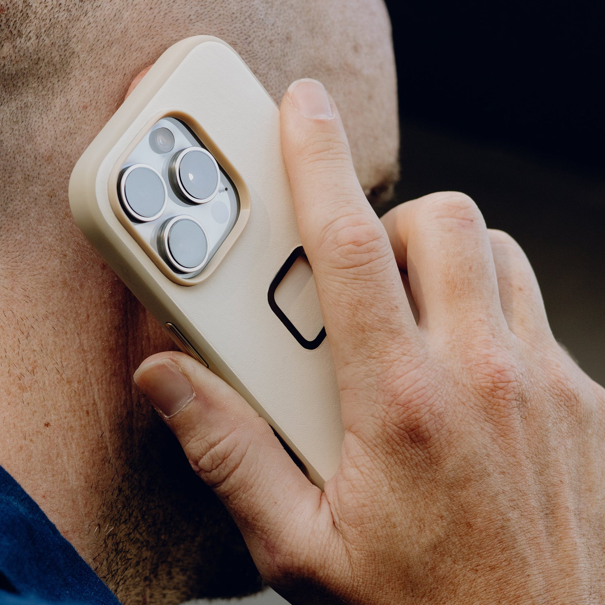 Everyday Clarino Case | iPhone 16 Pro Bone - Howling Moto