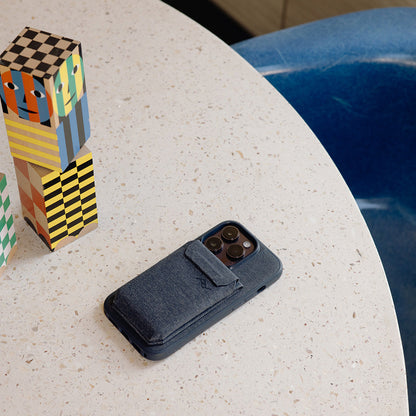 Mobile Wallet | Stand Wallet | Sage | Fabric - Howling Moto