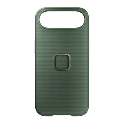 Peak Design Everyday Case for iPhone 17 Air in Sage, showing the slim, protective mobile phone case with a textured finish.