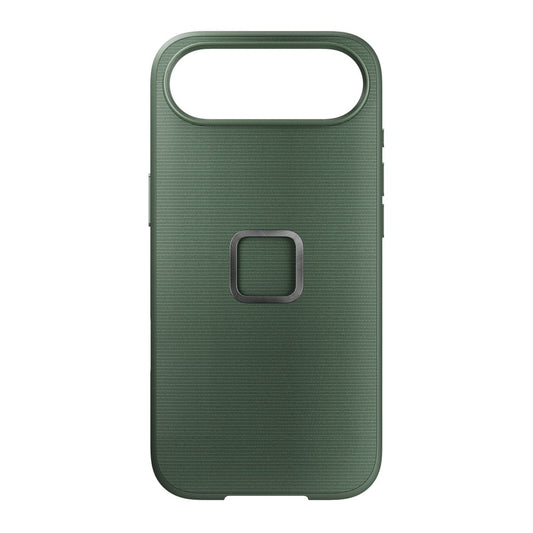 Peak Design Everyday Case for iPhone 17 Air in Sage, showing the slim, protective mobile phone case with a textured finish.