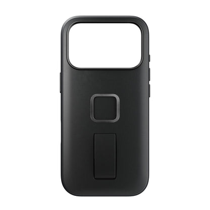 Black Peak Design Everyday Loop Case for iPhone 17 Pro with slim, protective design and loop grip for easy holding.