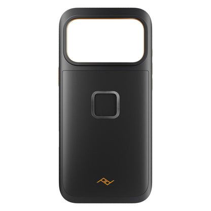 Black Peak Design Gnar Case for iPhone 17 Pro Max, durable mobile protective case with sleek design and precise fit.