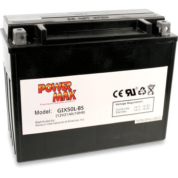 Power Max Maintenance - Free Battery - Howling Moto