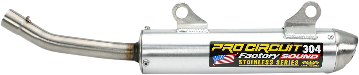 PRO CIRCUIT 304 Silencer SH92250-SE motorcycle exhaust silencer for enhanced performance and noise reduction.