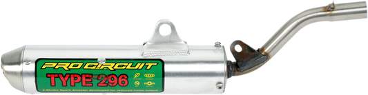PRO CIRCUIT spark arrestor silencer SK98080-296 for dirt bikes, designed to reduce noise in noise-sensitive riding areas.
