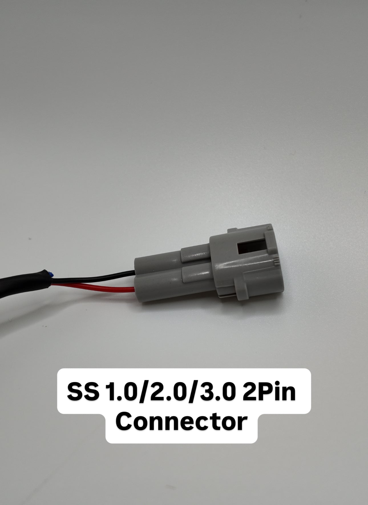 E-Ride 3.0 Functional Cyber Brake Light by Project9 with 2-pin connector, mounted on bicycle for visibility and safety.