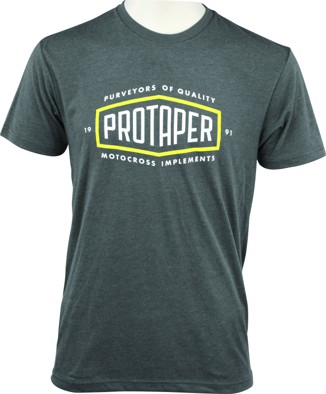 ProTaper, ProTaper Logo T-Shirt for Powersports - Medium Dark Grey