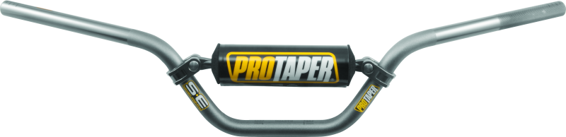 ProTaper SE Raptor handlebar in platinum gray, 7/8 inch diameter, motorcycle handlebar with ergonomic design