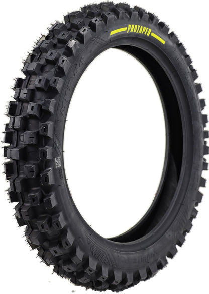 ProTaper MXT 04 rear tire 80/100-12 for off-road racing and riding, featuring rugged tread for off-road traction.
