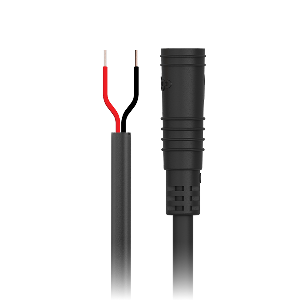 Quad Lock Shimano Power Cable accessory from Bill's Exhausts, black cable with connectors for Shimano bike components.