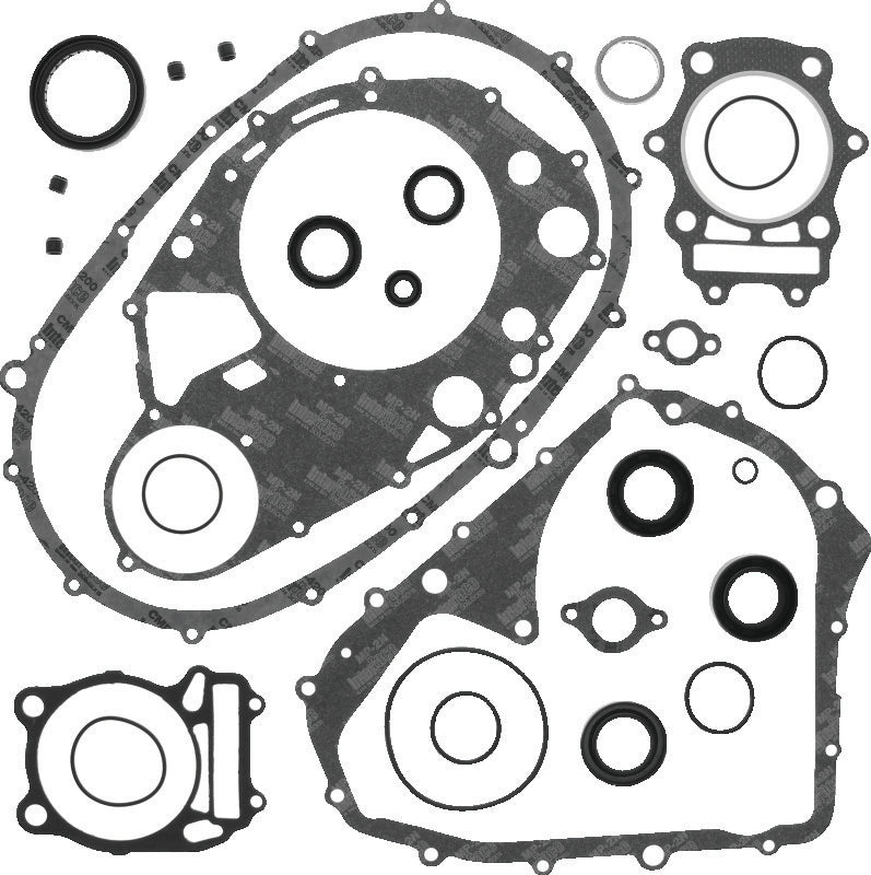 QuadBoss Arctic Cat 400 4x4 AT gasket set with oil seals, includes complete gaskets and seals for engine repair.