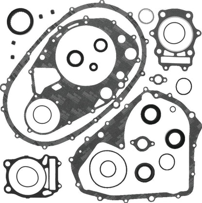 QuadBoss Arctic Cat 400 4x4 AT gasket set with oil seals, includes complete gaskets and seals for engine repair.