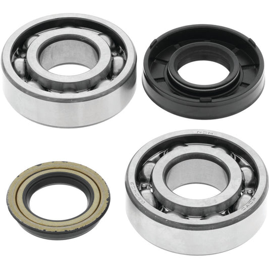 QuadBoss Polaris Predator 50 crankshaft bearing and seal kit for 2001-2006 models, includes replacement parts for engine maintenance.