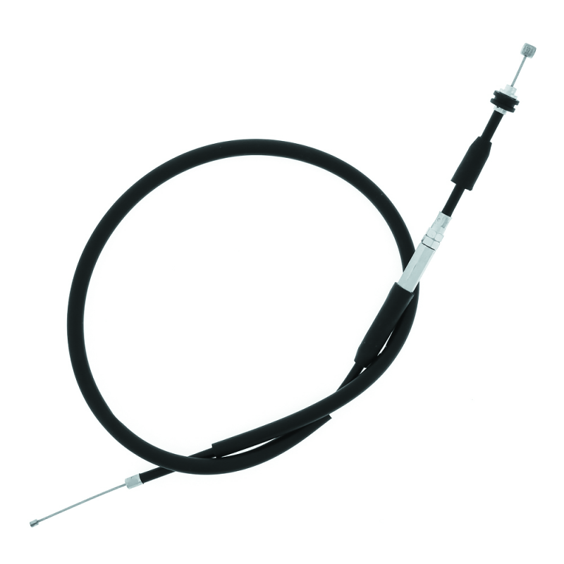 QuadBoss Can-Am DS 90 throttle cable part #414866, showing the black cable and connector for the 2006-2007 model.