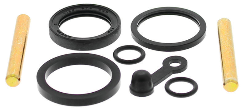 QuadBoss front caliper rebuild kit for Can-Am Commander 11-18, part #412778, showing various rebuild components.